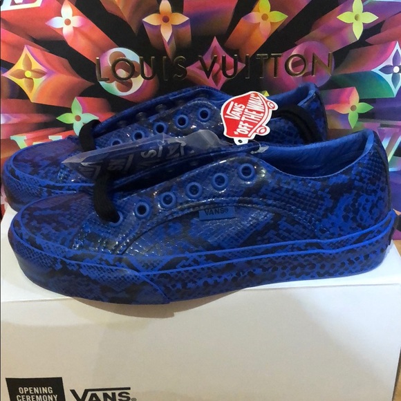 Vans Shoes - X VANS SNAKE-PRINT SNEAKERS